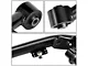 Dual Shock Mount Front Upper Control Arms for 2 to 4-Inch Lift; Black (99-06 Silverado 1500)