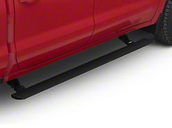 Go Rhino E-BOARD E1 Electric Running Boards; Textured Black (19-26 Silverado 1500 Crew Cab)
