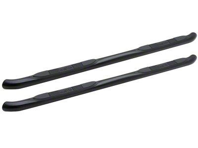 E-Series 3-Inch Nerf Side Step Bars; Black (14-18 Silverado 1500 Double Cab)