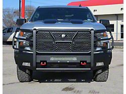 Elevation Front Bumper; Textured Black (22-25 Silverado 1500, Excluding ZR2)