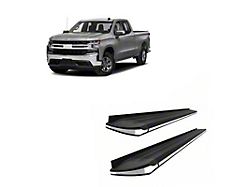Exceed Running Boards; Black (19-23 Silverado 1500 Double Cab)