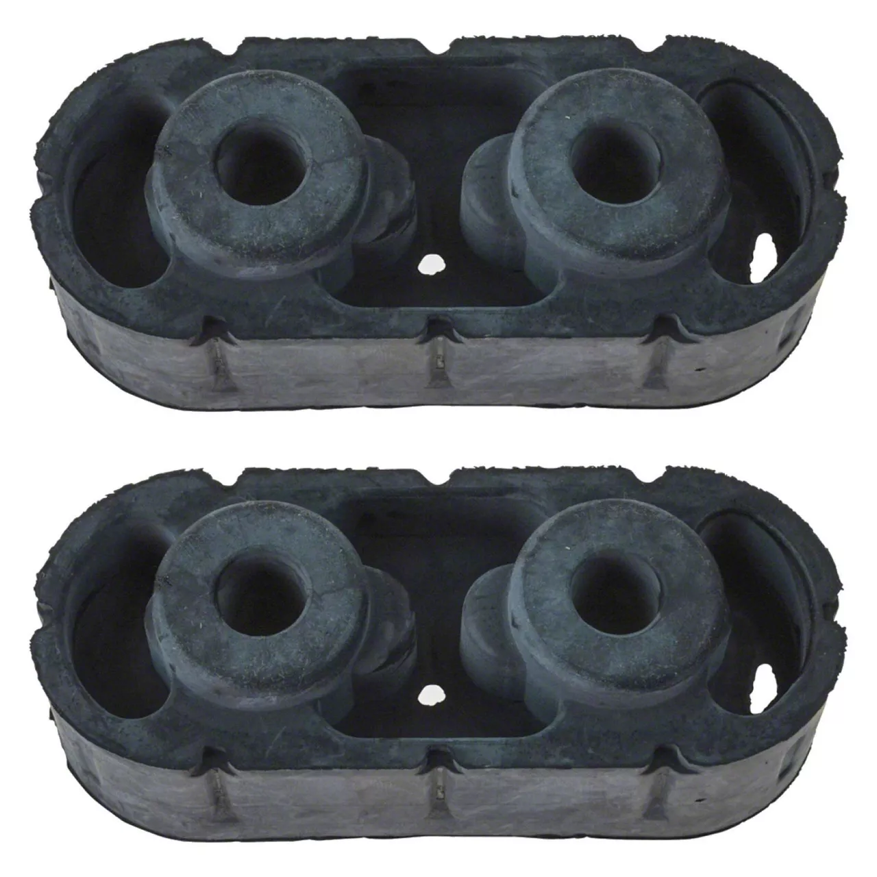 Northeastern Exhaust 4-Pack Rubber Exhaust Pipe Hangers – Universal Fit For GMC & More – Direct Replacement