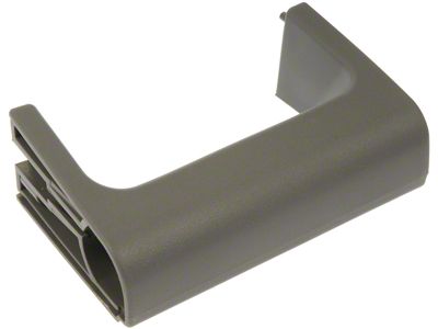 Interior Door Pull Handle; Textured Gray; Front Passenger Side (07-13 Silverado 1500 Extended Cab)