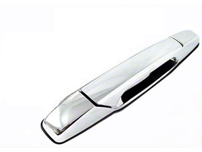 Replacement Exterior Door Handle; Chrome; Front Passenger Side (07-13 Silverado 1500)