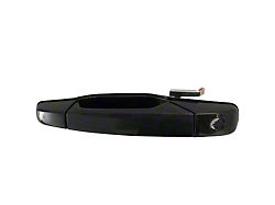 Exterior Door Handle; Front Driver Side; Black (07-13 Silverado 1500)