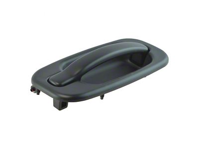 Exterior Door Handle; Front Passenger Side; Paint to Match Black (99-06 Silverado 1500)