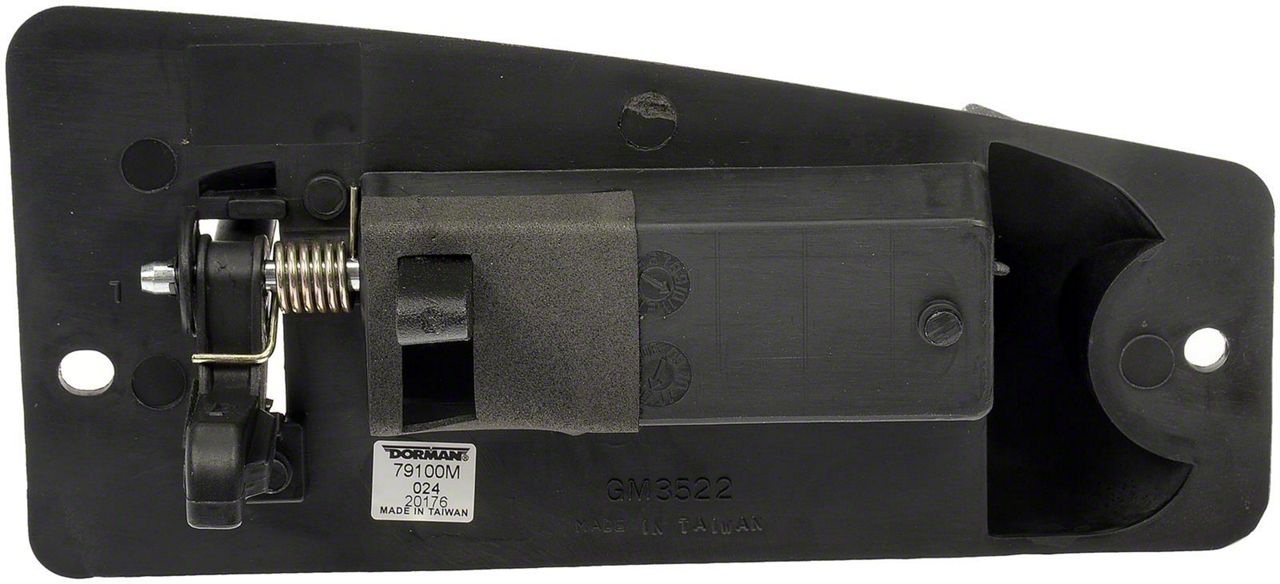 thumbnail image 2 of OEM GM Left Rear Driver Side Door Handle – Black, Used, 15130835 15130842 2 of 3