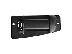 Exterior Door Handle; Rear Driver Side; Textured Black (99-06 Silverado 1500 Extended Cab)