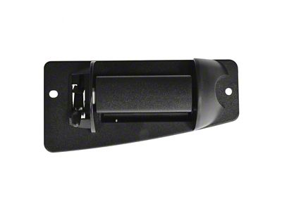 Exterior Door Handle; Rear Driver Side; Textured Black (99-06 Silverado 1500 Extended Cab)