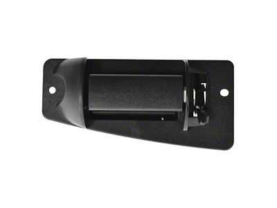 Exterior Door Handle; Rear Passenger Side; Textured Black (99-06 Silverado 1500 Extended Cab)