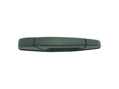 Exterior Door Handle; Rear Passenger Side; Textured Black (07-13 Silverado 1500)