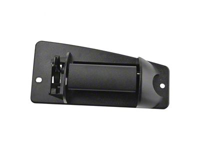 Exterior Door Handle; Rear Passenger Side; Textured Black (99-06 Silverado 1500 Extended Cab)
