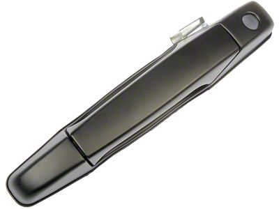 Exterior Door Handle; Smooth Black; Front Driver Side (07-13 Silverado 1500)