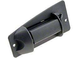 Exterior Door Handle; Smooth Black; Rear Driver Side (99-06 Silverado 1500 Extended Cab)