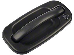 Exterior Door Handle; Textured Black; Front Driver Side (99-06 Silverado 1500)