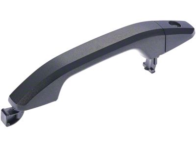 Exterior Door Handle; Textured Black; Front Driver Side (14-18 Silverado 1500)