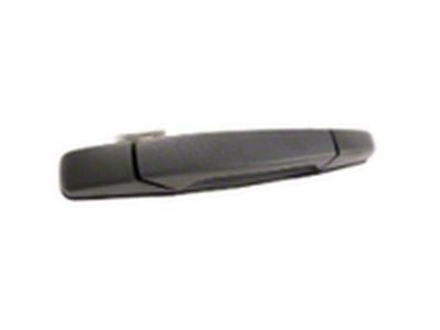 Replacement Exterior Door Handle; Textured Black; Front Passenger Side (07-13 Silverado 1500)