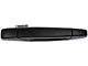 Exterior Door Handle without Keyhole; Smooth Black; Front Passenger Side (07-13 Silverado 1500)