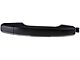 Exterior Door Handle without Keyhole; Smooth Black; Front Passenger Side (14-18 Silverado 1500)