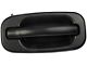 Exterior Door Handle without Keyhole; Textured Black; Front Passenger Side (04-06 Silverado 1500)