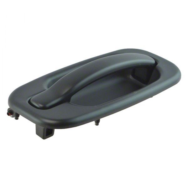 Chrome & Black Front Door Handle Pair For Chevy Silverado / GMC Sierra 99-07