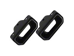 Factory Style Exhaust Tips; Black (19-26 Silverado 1500 w/ Factory Dual Exhaust)