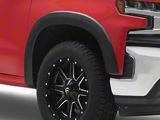Factory Style Fender Flares; Matte Black (19-25 Silverado 1500, Excluding ZR2)