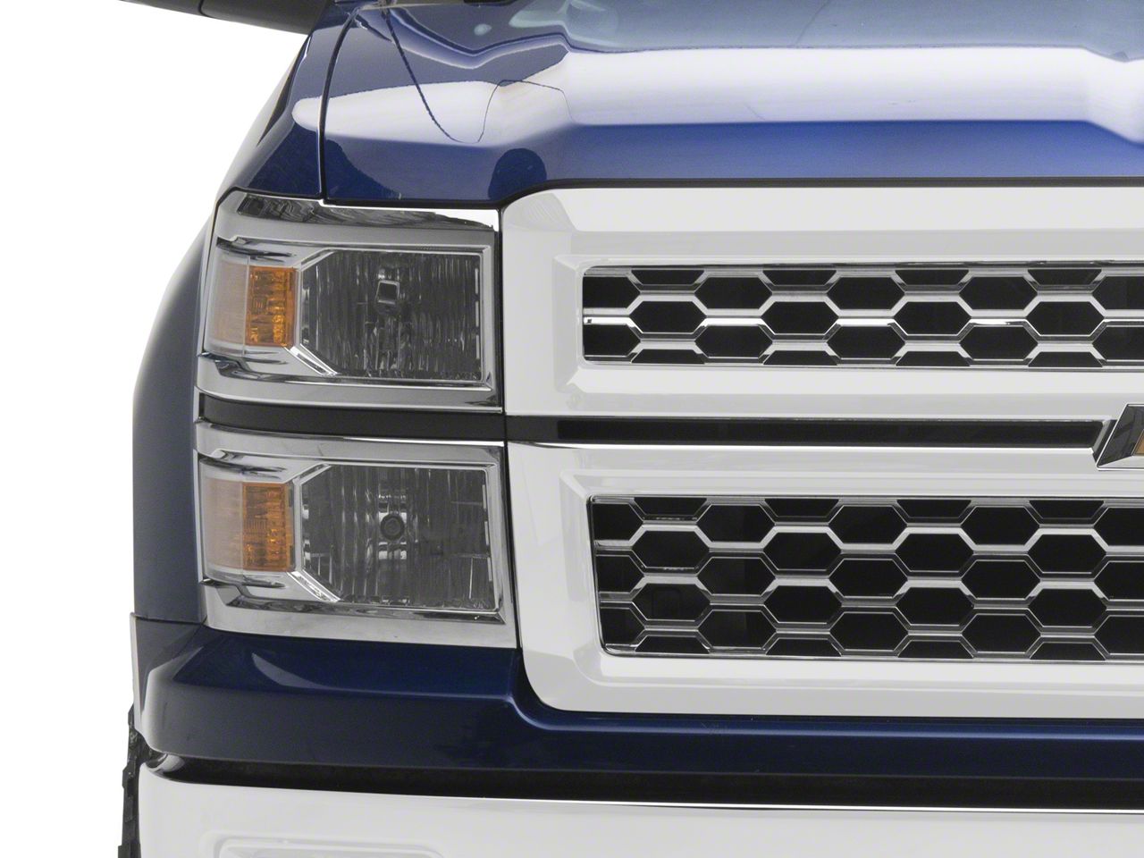 2003-2006 Silverado Headlights Black Amber Corner Headlights - Foto 11