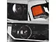 Factory Stytle LED DRL Projector Headlight; Chrome Housing; Clear Lens; Passenger Side (16-18 Silverado 1500 w/ Factory HID Headlights)