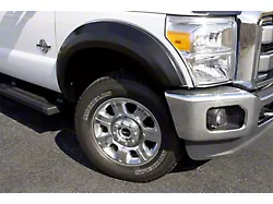 Elite Series Extra Wide Style Fender Flares; Front and Rear; Smooth Black (07-13 Silverado 1500)