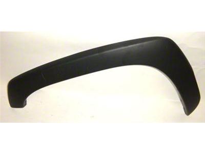 Replacement Fender Flare; Smooth Black; Front Driver Side (99-02 Silverado 1500)