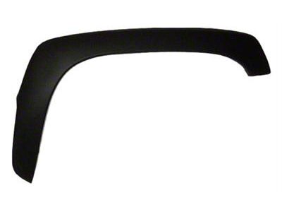 Replacement Fender Flare; Textured Black; Front Passenger Side (99-06 Silverado 1500)