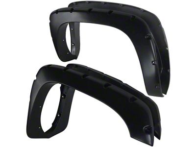 Fender Flares; Front and Rear; Matte Black (99-06 Silverado 1500)