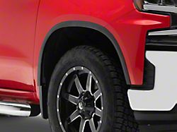 Fender Trim; Matte Black (19-23 Silverado 1500 w/o OE Fender Flares)