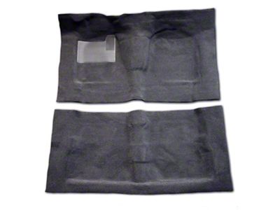 Pro-Line Replacement Front and Rear Carpet Kit; Charcoal (99-06 Silverado 1500 Extended Cab)