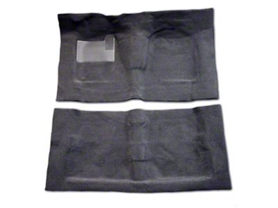 Pro-Line Replacement Front and Rear Carpet Kit; Charcoal (99-06 Silverado 1500 Regular Cab)