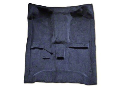 Pro-Line Replacement Front and Rear Carpet Kit; Navy (99-06 Silverado 1500 Regular Cab)