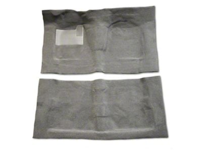 Pro-Line Replacement Front and Rear Carpet Kit; Corp Gray (99-06 Silverado 1500 Regular Cab)