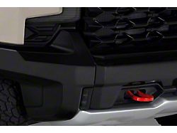 Fog Light Covers; Carbon Fiber Look (22-26 Silverado 1500 ZR2)