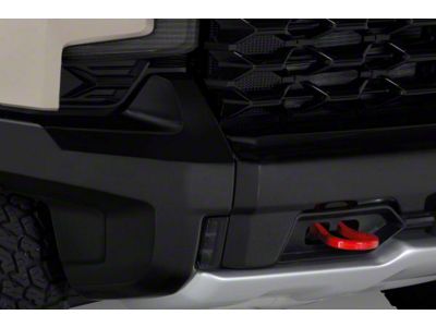 Fog Light Covers; Carbon Fiber Look (22-24 Silverado 1500 ZR2)