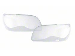 Fog Light Covers; Clear (22-23 Silverado 1500 ZR2)