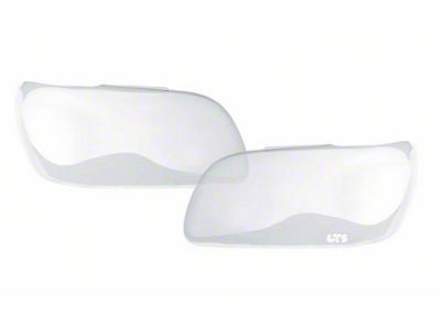 Fog Light Covers; Clear (22-25 Silverado 1500 ZR2)