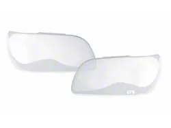 Fog Light Covers; Clear (22-23 Silverado 1500 ZR2)