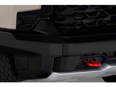 Fog Light Covers; Smoked (22-25 Silverado 1500 ZR2)