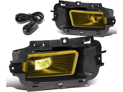 Fog Light; High Powered LED; With Switch; Amber (14-15 Silverado 1500)