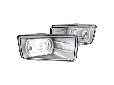 Fog Light; 6-LED; Front Bumper Lamps; Clear Lens (07-14 Silverado 1500)