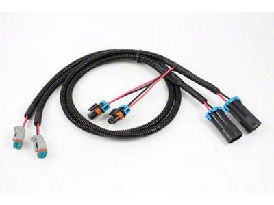 Raxiom Axial Series H10 Fog Light Dual Wire Harness Adapter Set (03-06 Silverado 1500)