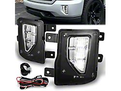 Fog Lights; Clear (16-18 Silverado 1500)