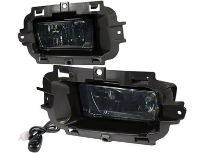 Fog Lights with Switch; Smoked (14-15 Silverado 1500)