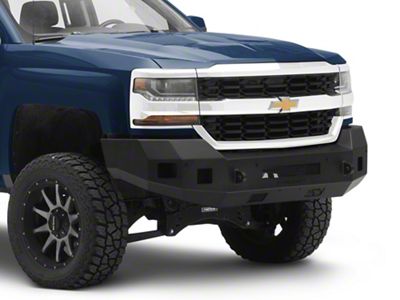 Fortis Front Bumper; Textured Black (16-18 Silverado 1500)